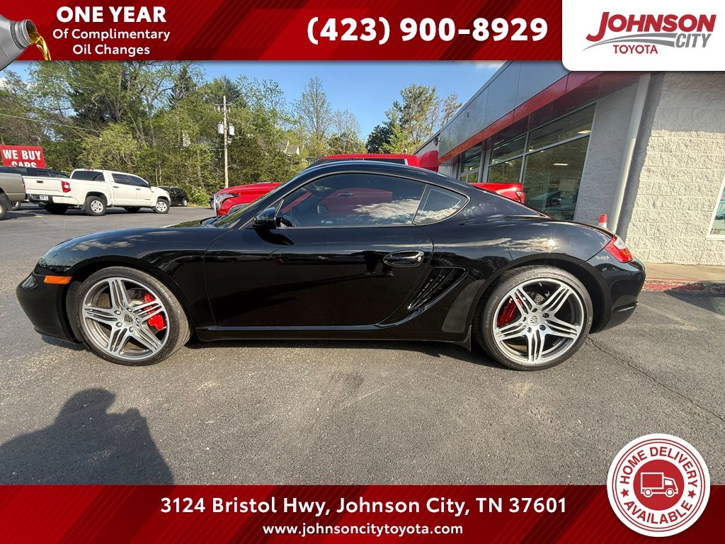 Black 2008 Porsche Cayman S Coupe Rear-Wheel Drive 6-Speed Manual Overdrive