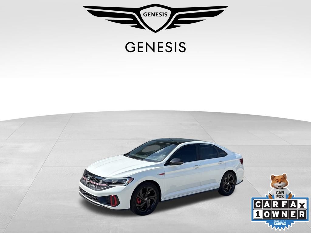 Pure White 2024 Volkswagen Jetta GLI 1.5T Autobahn FWD Sedan Front-Wheel Drive 7-Speed Dual Clutch