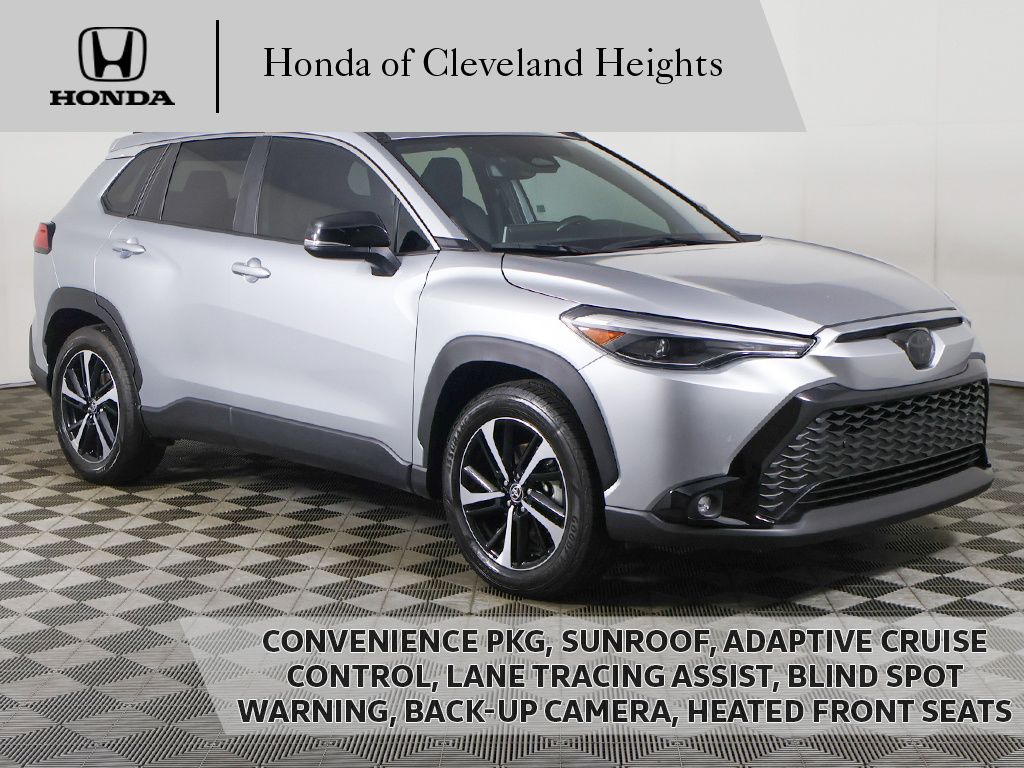 Silver 2025 Toyota Corolla Cross Hybrid SUV / Crossover All-Wheel Drive Continuously Variable Transmission