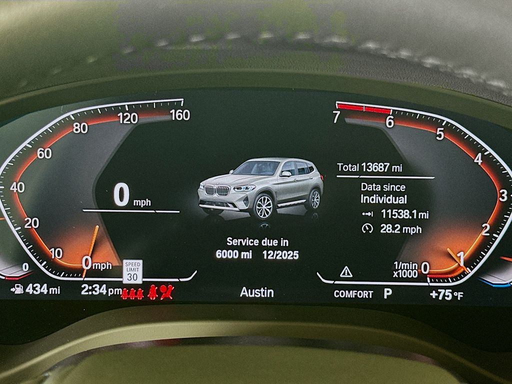 2024 BMW X3 sDrive30i 12