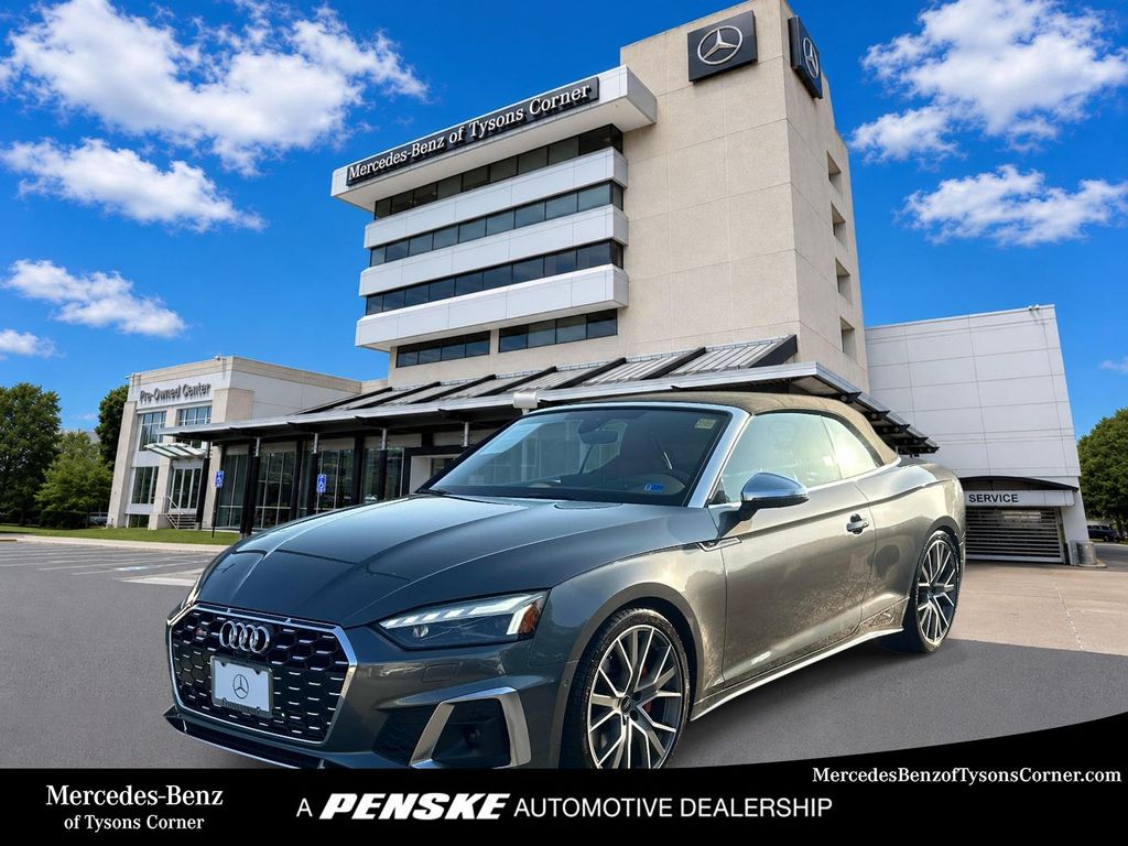 Daytona Gray Pearl 2024 Audi S5 Convertible All-Wheel Drive 8-Speed Automatic