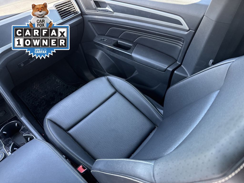 2020 Volkswagen Atlas Cross Sport 2.0T SEL White at AutoSavvy Houston Southwest