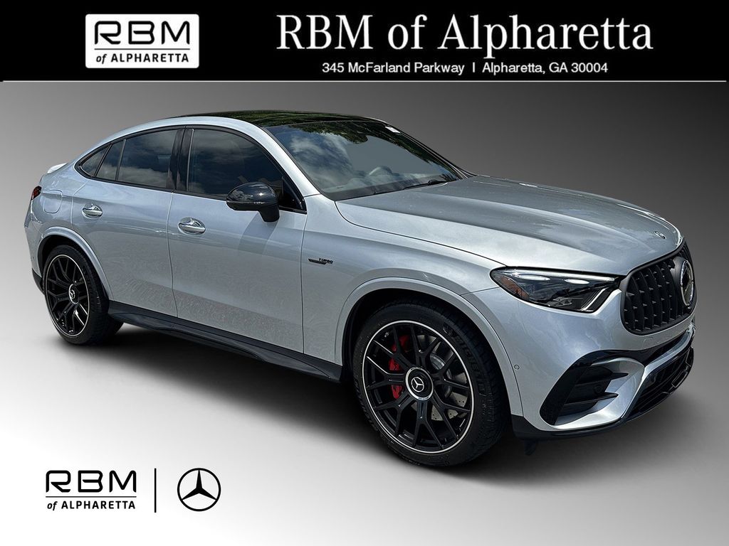 Silver 2025 Mercedes-Benz GLC AMG GLC 63 S E Performance 4MATIC SUV / Crossover All-Wheel Drive 9-Speed Automatic