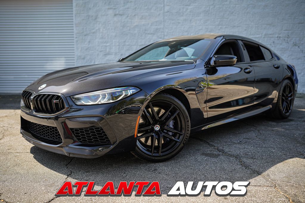 Black Sapphire Metallic 2023 BMW M8 Competition Gran Coupe AWD Sedan All-Wheel Drive 8-Speed Automatic