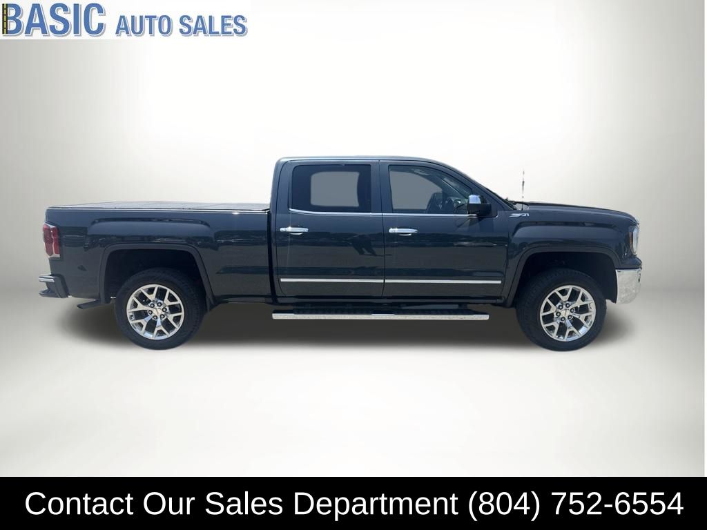 Dark Slate Metallic 2017 GMC Sierra 1500 Pickup Truck Four-Wheel Drive 6-Speed Automatic Overdrive