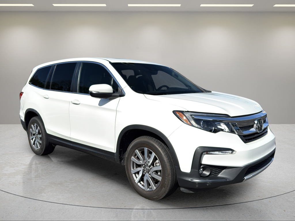 2021 Honda Pilot EX-L White at Rafferty Subaru