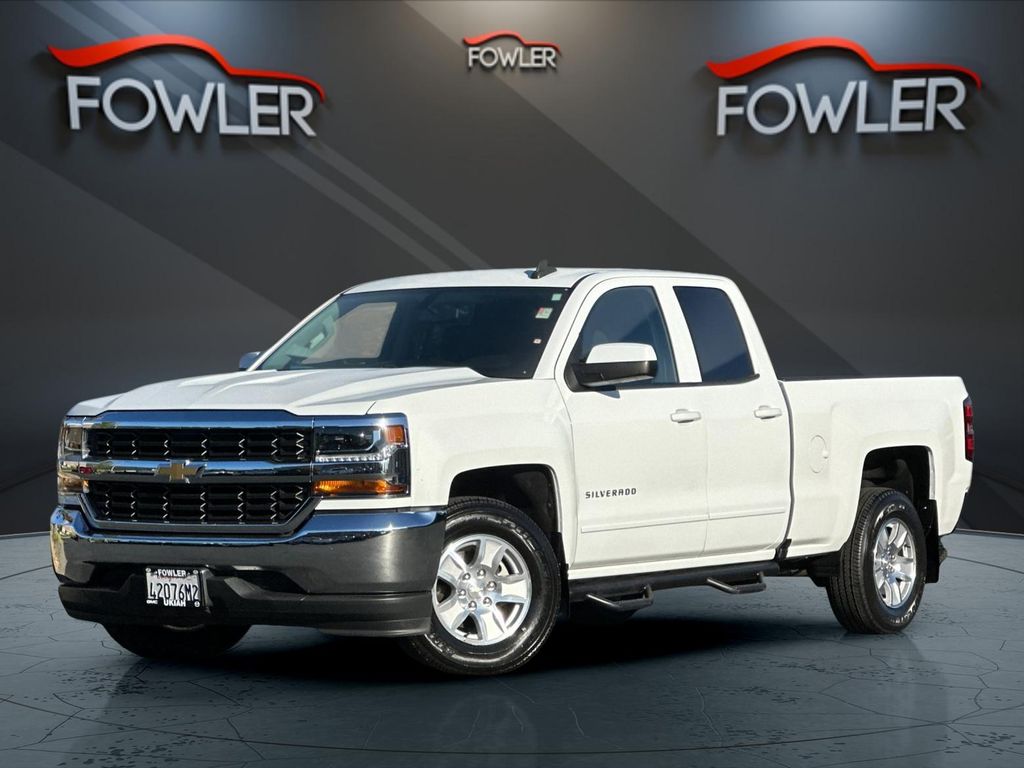Summit White 2019 Chevrolet Silverado 1500 Pickup Truck 4X2 6-Speed Automatic Overdrive