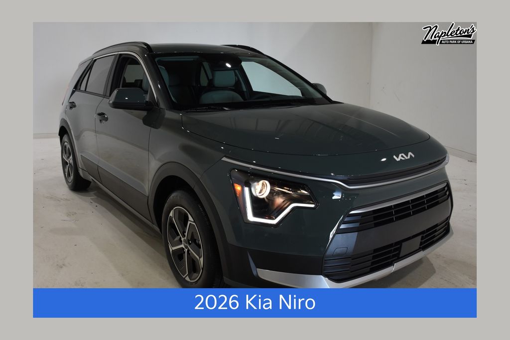 Cityscape Green 2026 Kia Niro SUV / Crossover Front-Wheel Drive 6-Speed Dual Clutch