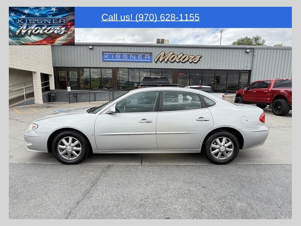 Silver (Platinum Metallic) 2008 Buick LaCrosse Sedan Front-Wheel Drive 4-Speed Automatic Overdrive