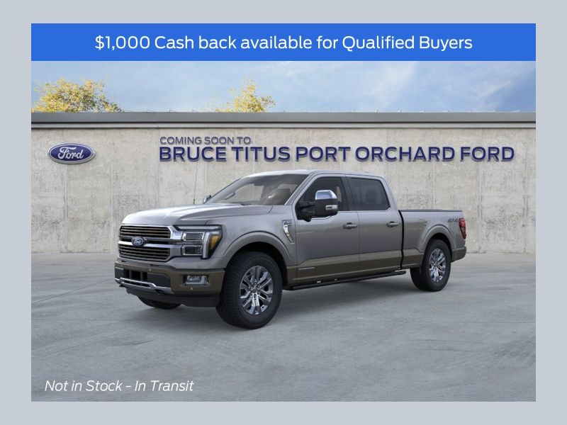 Carbonized Gray Metallic 2026 Ford F-150 Pickup Truck Four-Wheel Drive Automatic