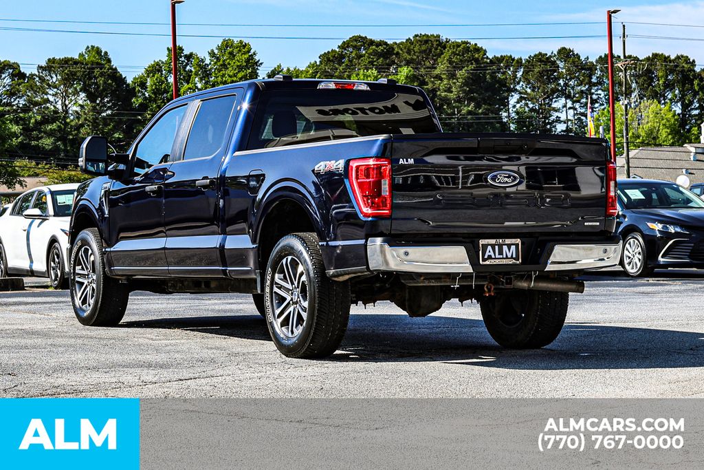 Used 2022 Blue Ford XLT image 7