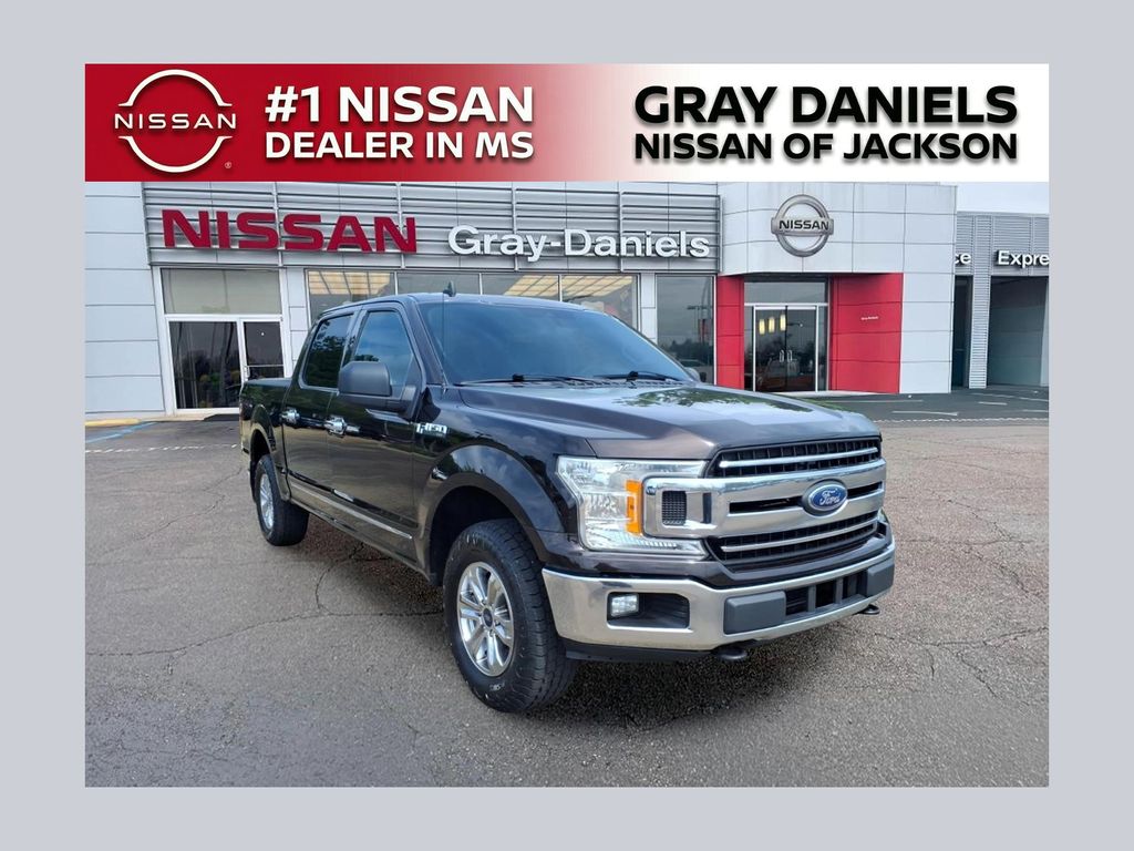 Magma Red 2019 Ford F-150 XLT SuperCrew 4WD Pickup Truck Four-Wheel Drive Automatic