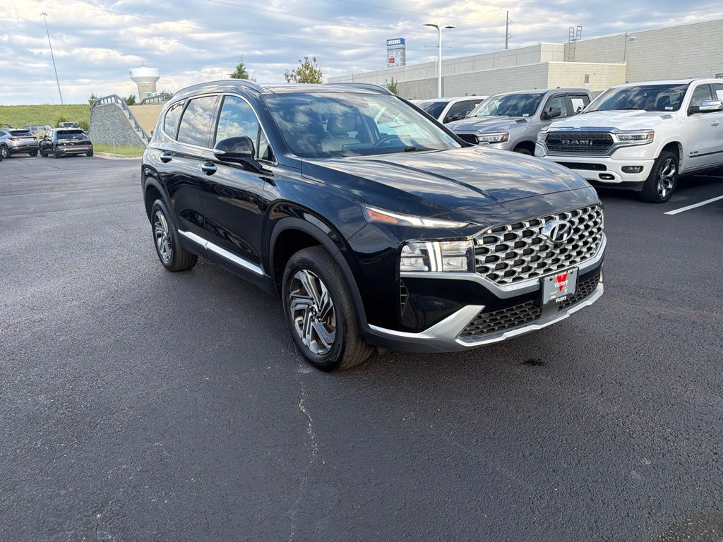 Twilight Black 2023 Hyundai Santa Fe SUV / Crossover All-Wheel Drive 8-Speed Automatic