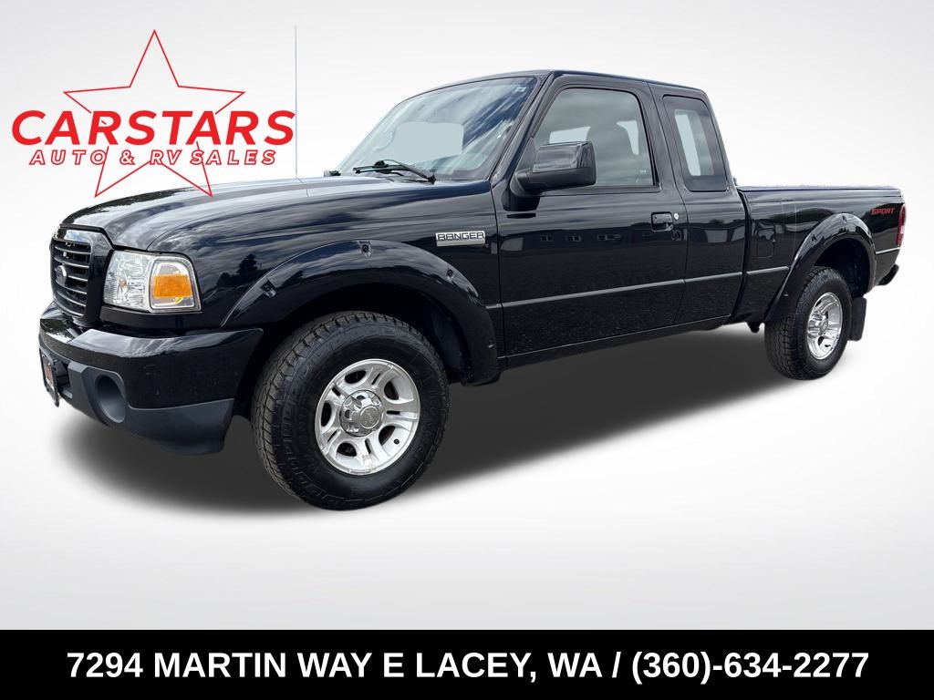 2008 Black Clearcoat Ford Ranger XLT RWD Truck