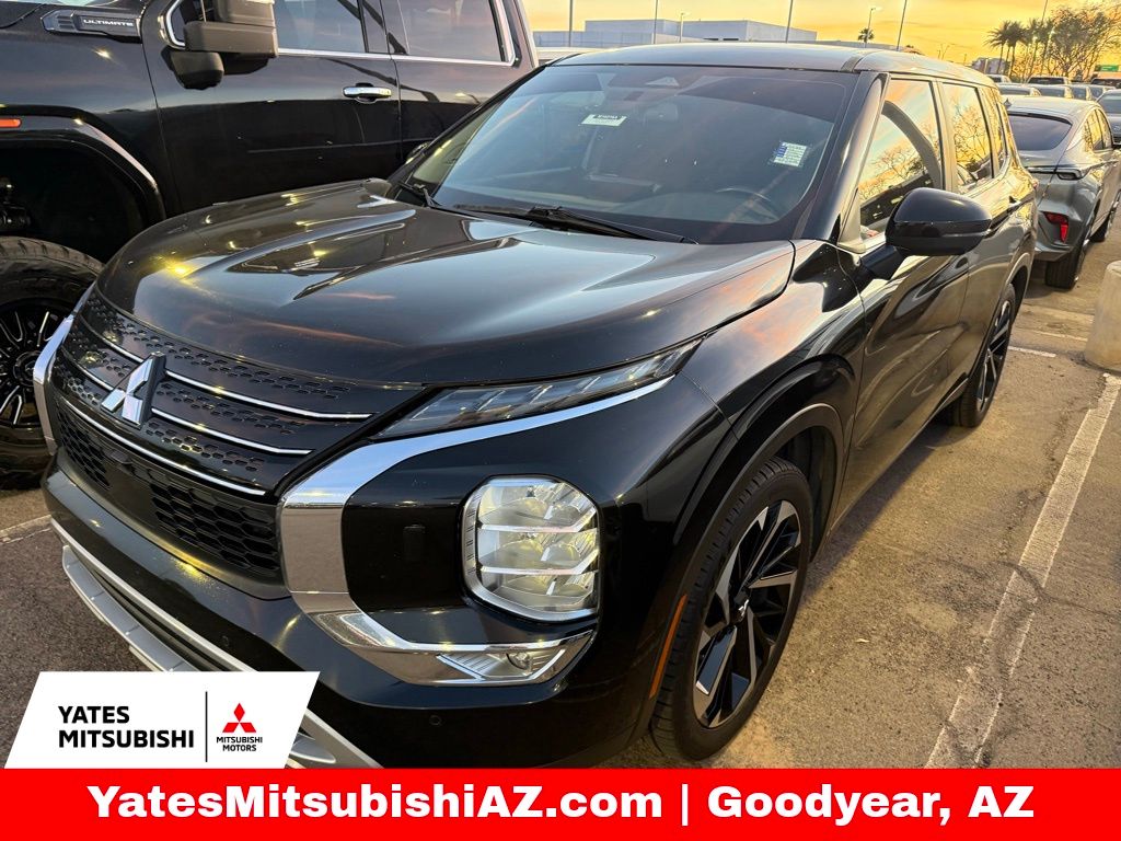 Labrador Black Pearl 2023 Mitsubishi Outlander SE S-AWC SUV / Crossover All-Wheel Drive Continuously Variable Transmission