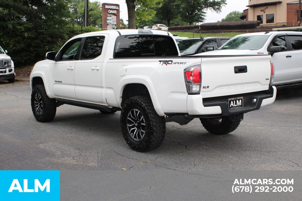 Used 2021 White Toyota TRD Sport image 8