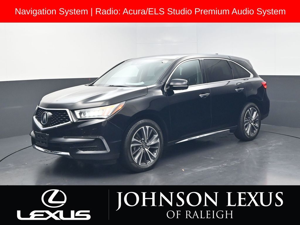 Majestic Black Pearl 2020 Acura MDX SH-AWD with Technology Package SUV / Crossover All-Wheel Drive 9-Speed Automatic
