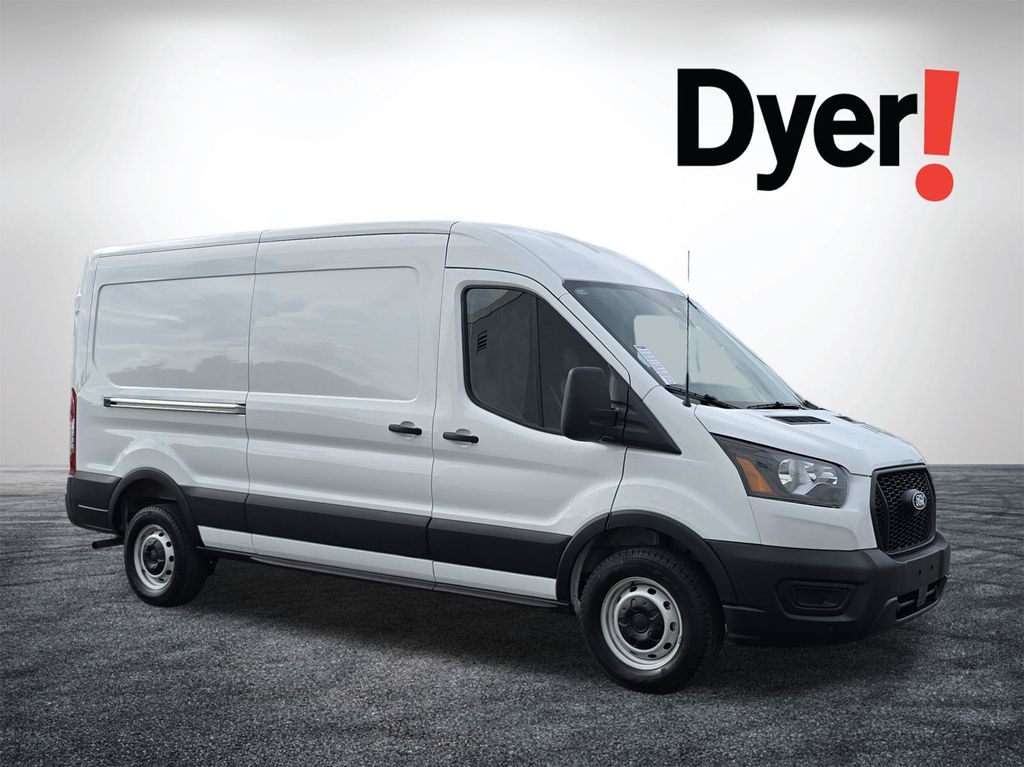 Oxford White 2026 Ford Transit Cargo Van Rear-Wheel Drive 