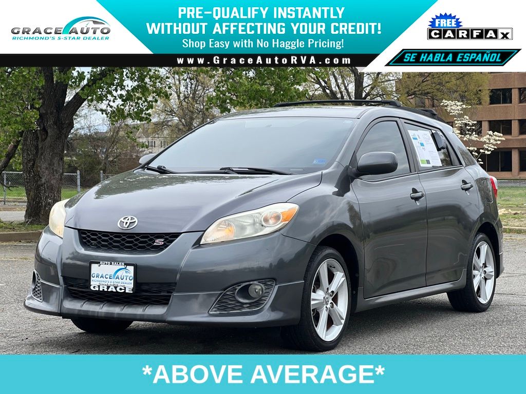 Magnetic Gray Metallic 2010 Toyota Matrix S Hatchback Front-Wheel Drive 5-Speed Automatic