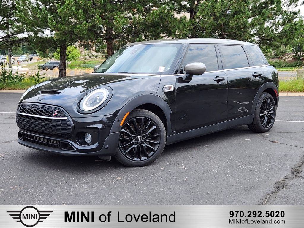 Midnight Black 2023 MINI Cooper Clubman Wagon All-Wheel Drive 8-Speed Automatic