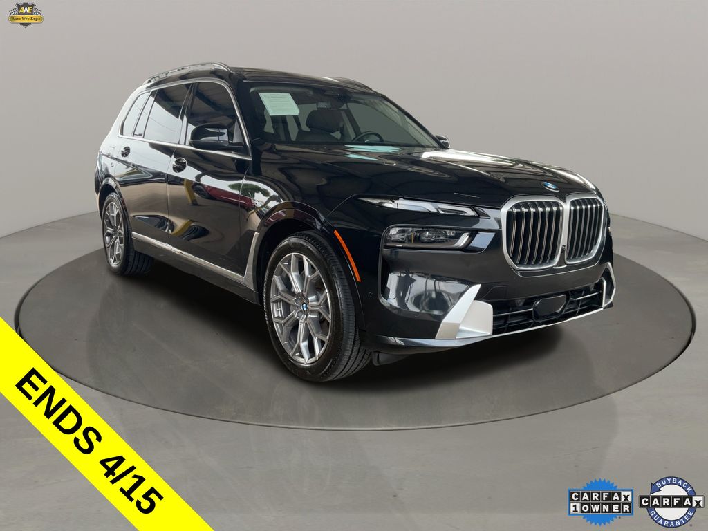 Black Sapphire Metallic 2023 BMW X7 xDrive40i AWD SUV / Crossover All-Wheel Drive 8-Speed Automatic