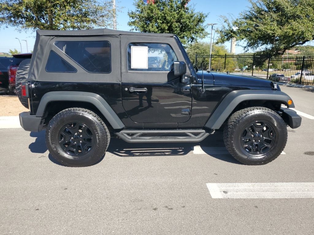 Used Car 2016 Jeep Wrangler  Willys Wheeler For Sale Under $25,000 In Austin, Texas