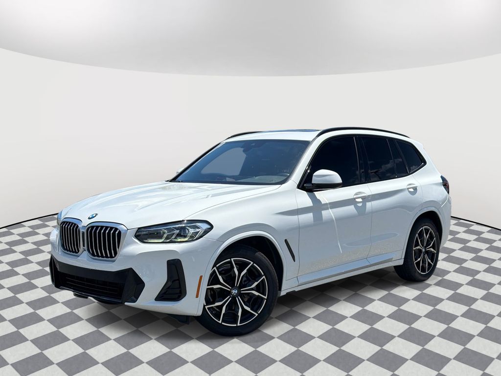 Alpine White 2023 BMW X3 SUV / Crossover Rear-Wheel Drive 8-Speed Automatic