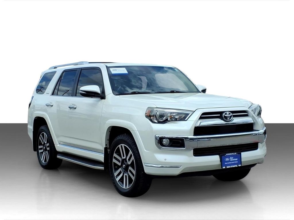 White (Blizzard Pearl) 2020 Toyota 4Runner Limited 4WD SUV / Crossover All-Wheel Drive 5-Speed Automatic Overdrive