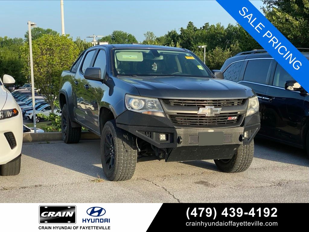Cyber Gray Metallic 2016 Chevrolet Colorado Pickup Truck Four-Wheel Drive 6-Speed Automatic