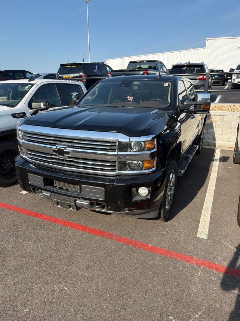 Black 2016 Chevrolet Silverado 2500HD Pickup Truck Four-Wheel Drive 6-Speed Automatic