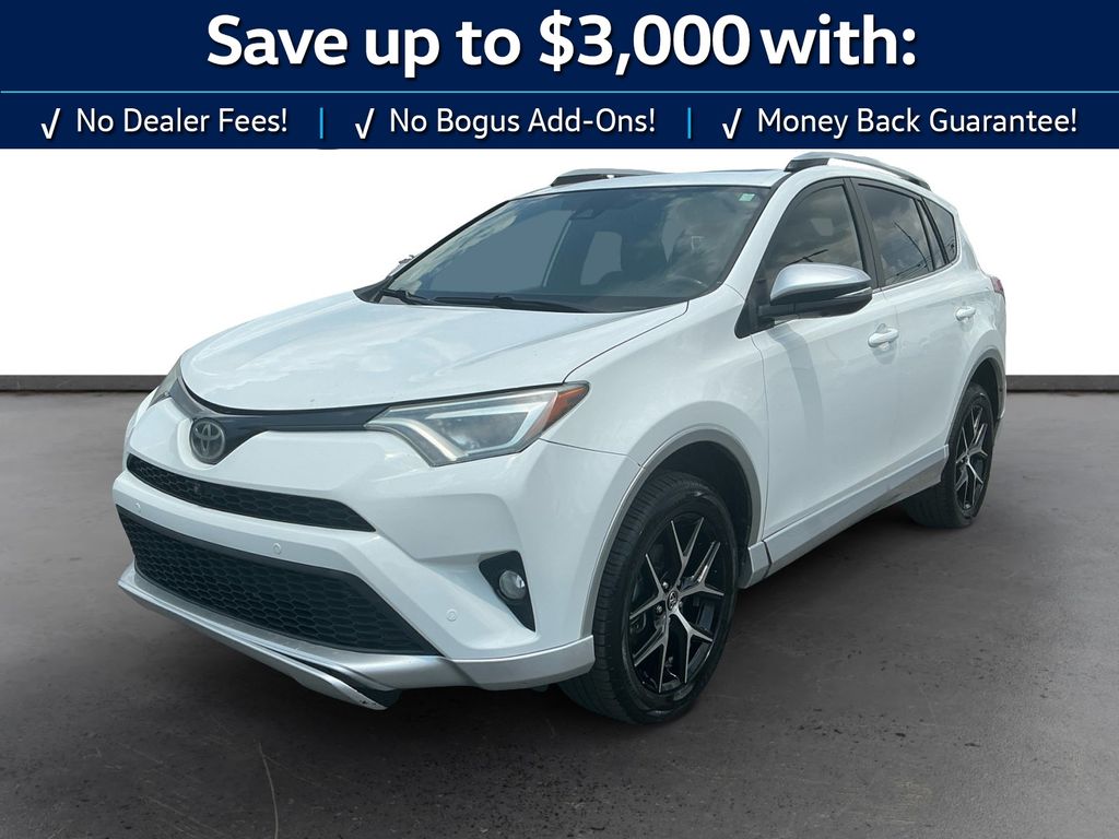 Super White 2016 Toyota RAV4 SUV / Crossover All-Wheel Drive 6-Speed Automatic
