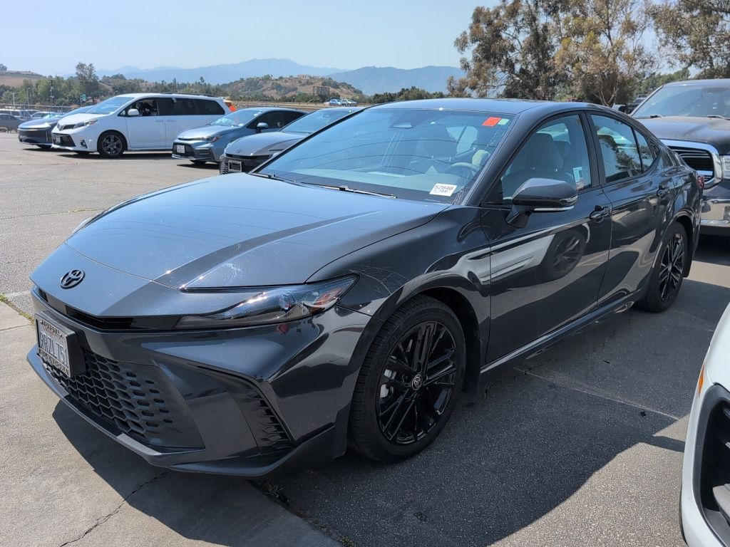 Underground 2025 Toyota Camry SE FWD Sedan Front-Wheel Drive Continuously Variable Transmission