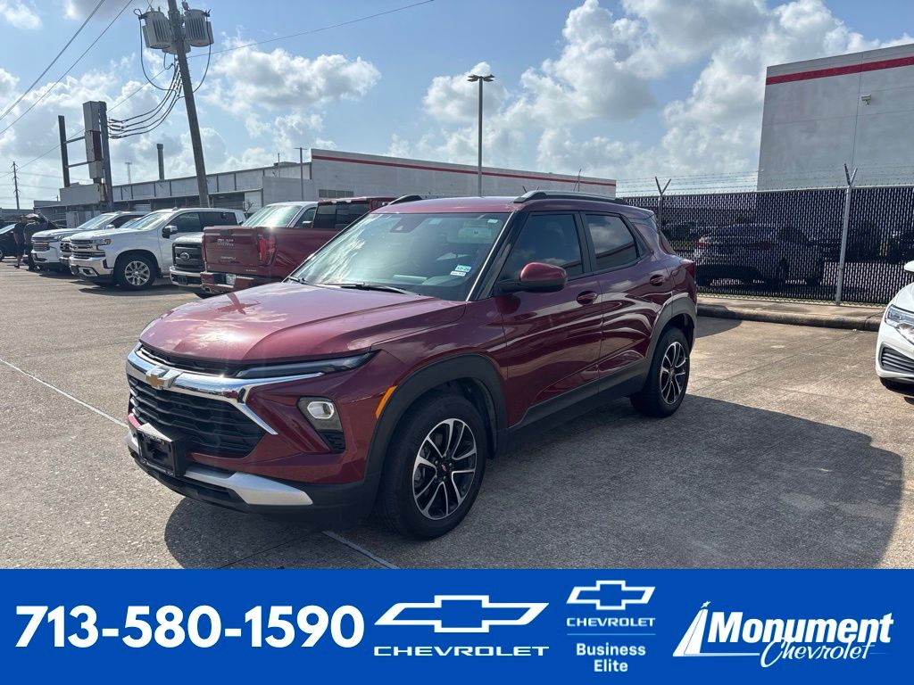 Red (Crimson Metallic) 2025 Chevrolet Trailblazer SUV / Crossover Front-Wheel Drive Continuously Variable Transmission