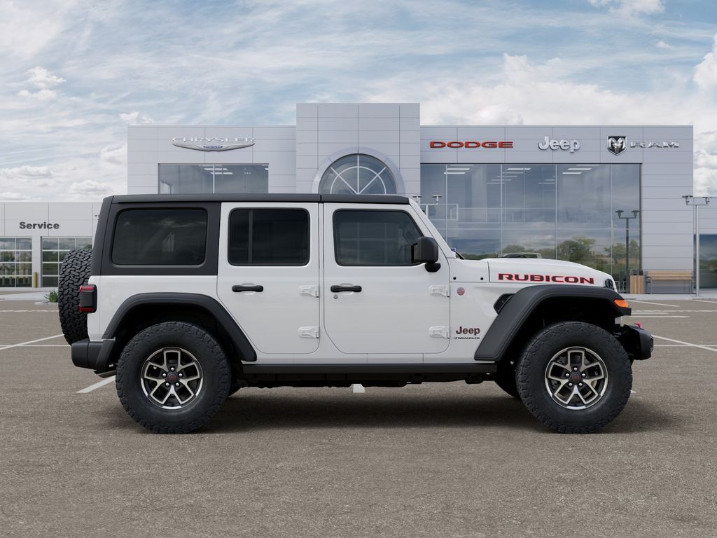 New 2026 Bright White Clearcoat Jeep Rubicon image 21
