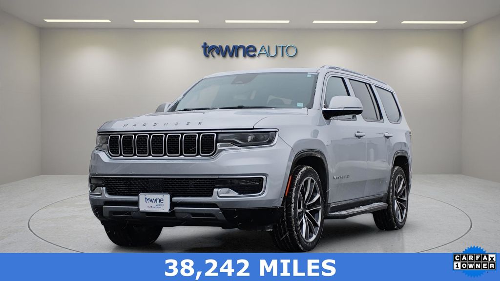 Silver Zynith 2022 Jeep Wagoneer Series II 4WD SUV / Crossover Four-Wheel Drive 8-Speed Automatic