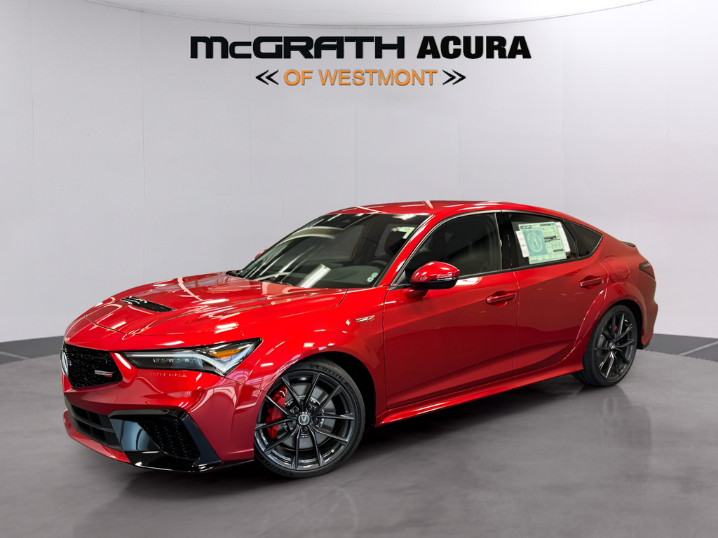 Performance Red Pearl 2026 Acura Integra Sedan Front-Wheel Drive 6-Speed Manual