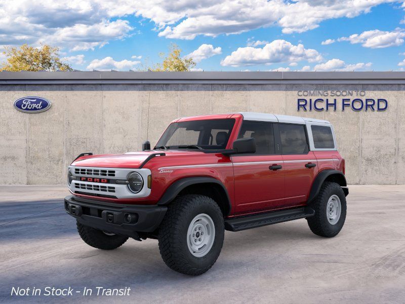 Ruby Red Metallic Tinted Clearcoat 2026 Ford Bronco SUV / Crossover Four-Wheel Drive Automatic
