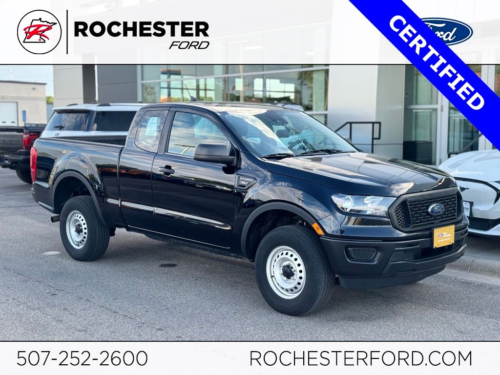 Shadow Black 2021 Ford Ranger XL SuperCab RWD Pickup Truck 4X2 Automatic