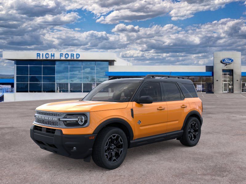 Orange Fury Metallic Tri-Coat 2026 Ford Bronco Sport SUV / Crossover All-Wheel Drive 8-Speed Automatic