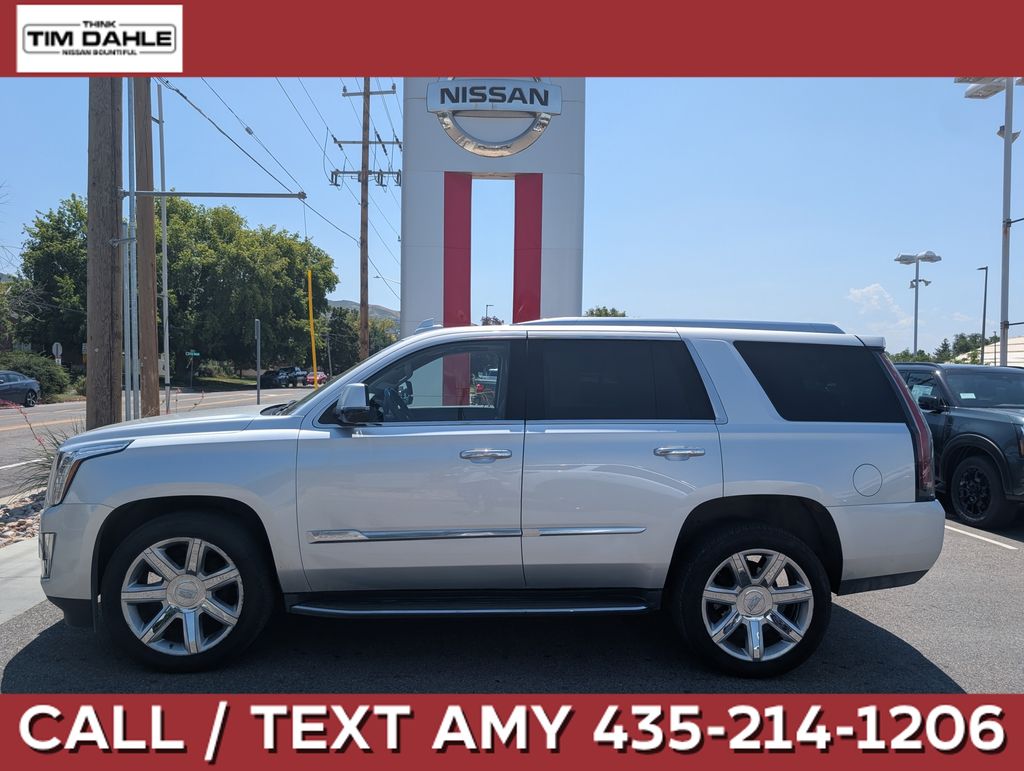 Radiant Silver Metallic 2015 Cadillac Escalade SUV / Crossover Four-Wheel Drive 8-Speed Automatic