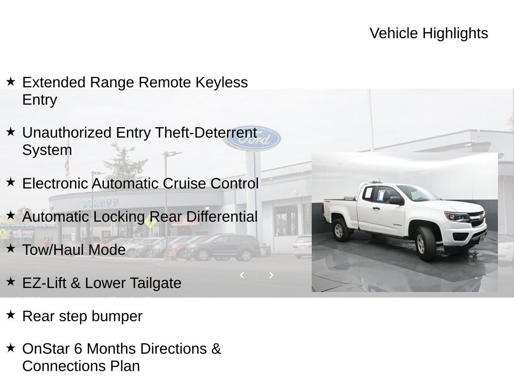 2015 Chevrolet Colorado WT