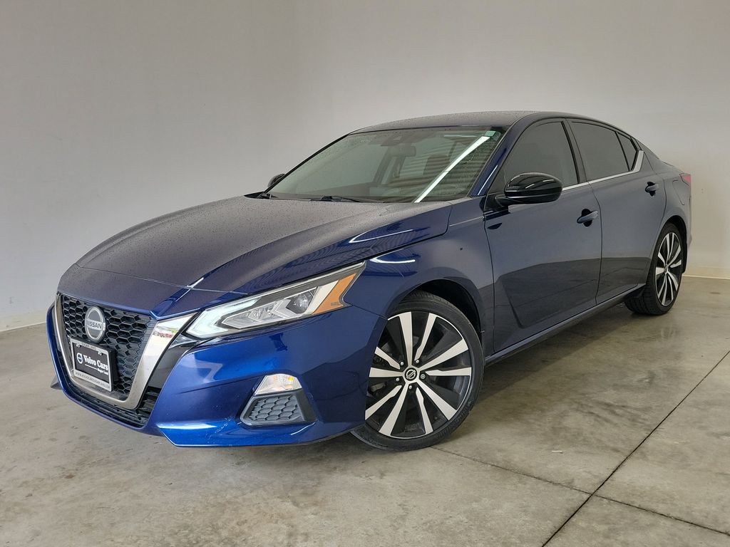 Deep Blue Pearl 2022 Nissan Altima 2.5 SR FWD Sedan Front-Wheel Drive Continuously Variable Transmission