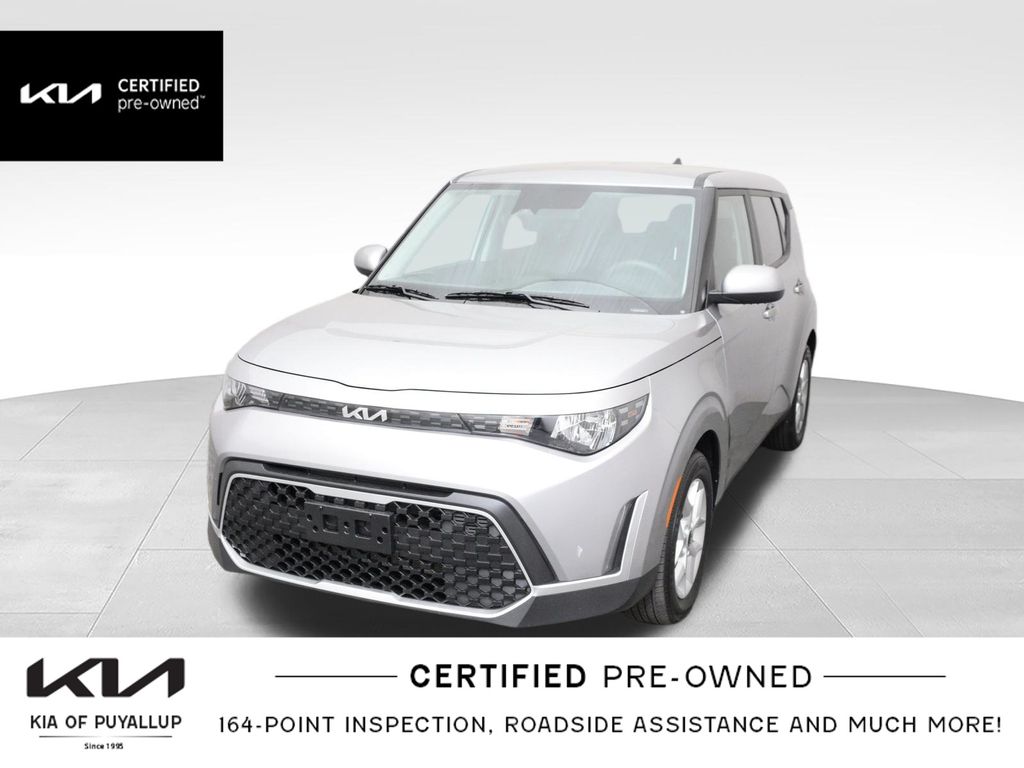 Steel Gray 2025 Kia Soul SUV / Crossover Front-Wheel Drive Continuously Variable Transmission