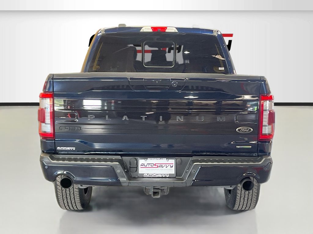 Used 2023 Blue Metallic Ford Platinum image 6