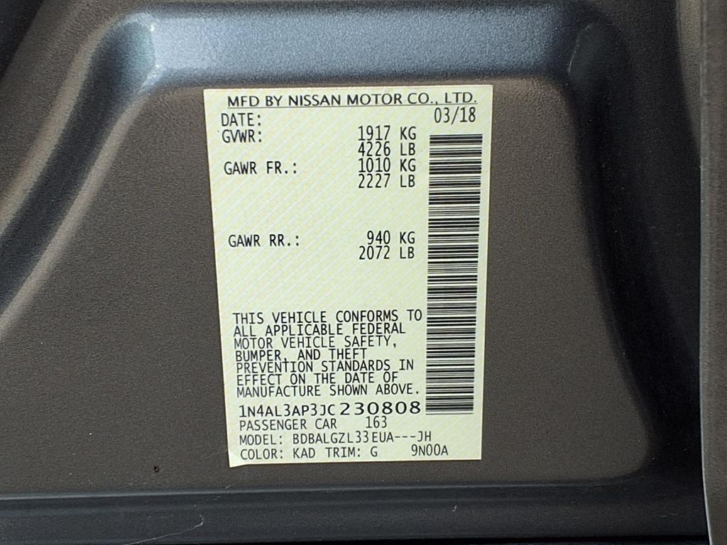 2018 Nissan Altima 2.5 S Gray at DeMontrond Mazda