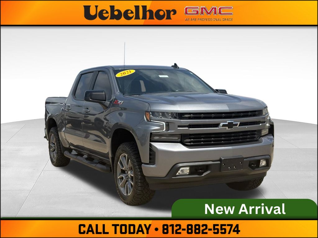  2021 Chevrolet Silverado 1500 RST Crew Cab 4WD   