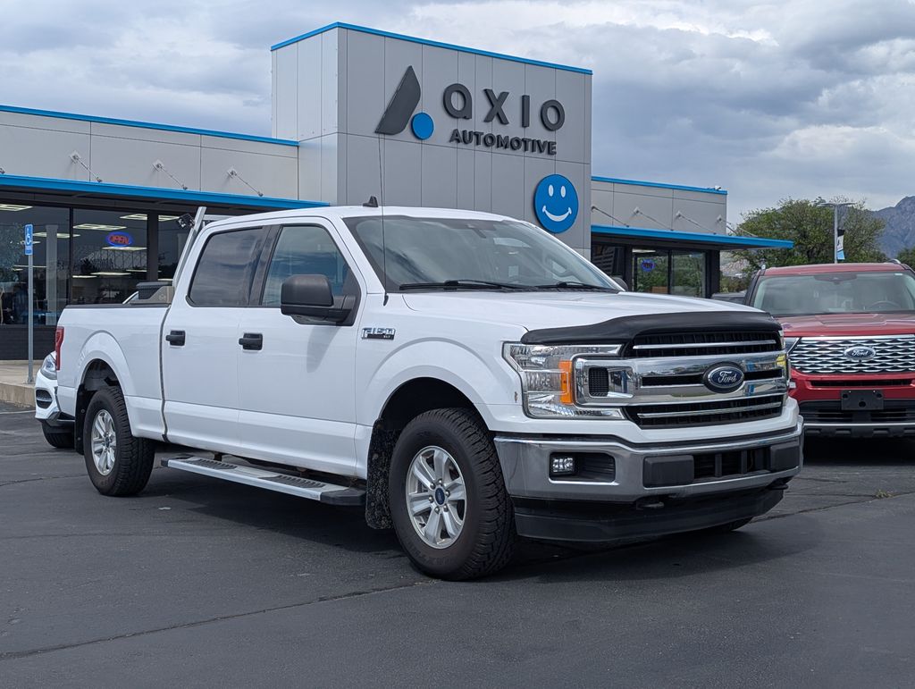 White 2020 Ford F-150 Pickup Truck Four-Wheel Drive Automatic