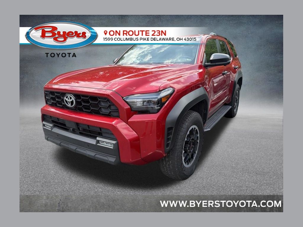 Supersonic Red 2025 Toyota 4Runner SUV / Crossover Four-Wheel Drive 8-Speed Automatic