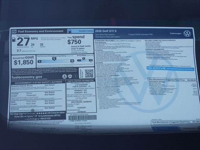 Thumbnail: 2026 Volkswagen Golf - 6