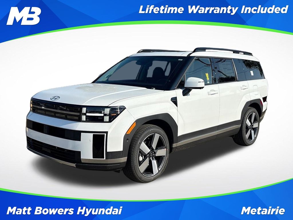 Serenity White 2026 Hyundai Santa Fe Limited FWD SUV / Crossover Front-Wheel Drive 8-Speed Automatic